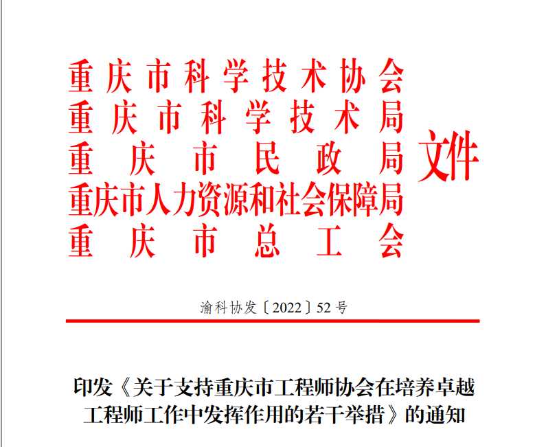 市科协等五部门联合印发《支持MK体育·(中国)官方网站在培养卓越工程师工作中发挥作用的若干举措》